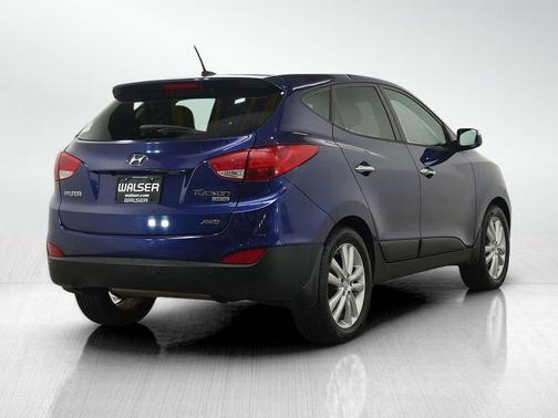 Iris Blue 2013 Hyundai TUCSON Limited