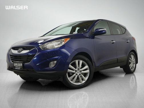 Iris Blue 2013 Hyundai TUCSON Limited