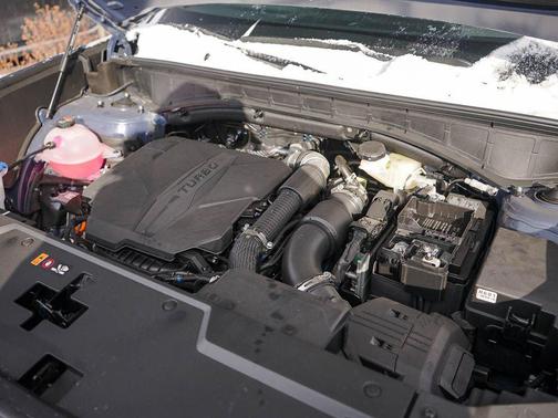 Atlantis Blue 2026 Hyundai SANTA FE Calligraphy