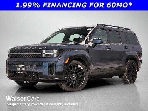 Atlantis Blue 2026 Hyundai SANTA FE Calligraphy