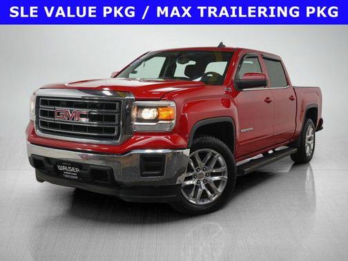 Fire Red 2015 GMC Sierra 1500 SLE