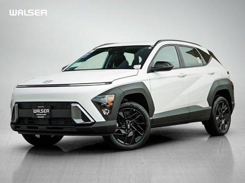 Atlas White 2026 Hyundai KONA SEL Sport