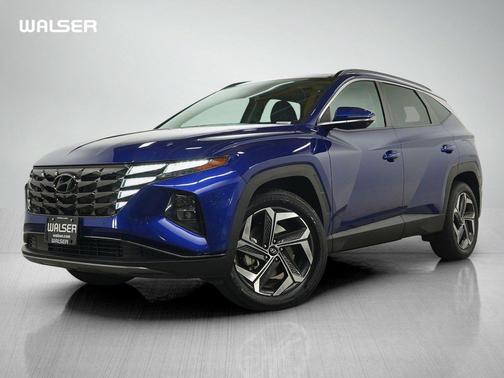 Intense Blue 2022 Hyundai TUCSON Limited