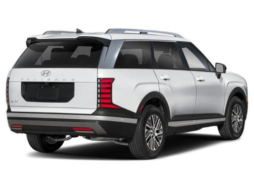 Creamy White Pearl 2026 Hyundai Palisade Hybrid SEL Premium 8P