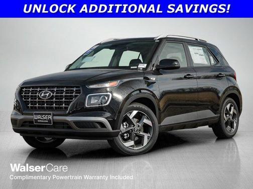 Onyx Black 2026 Hyundai VENUE SEL