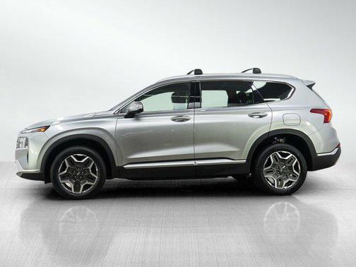 Shimmering Silver 2023 Hyundai SANTA FE HEV SEL Premium