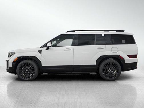 Serenity White 2026 Hyundai SANTA FE HEV Calligraphy