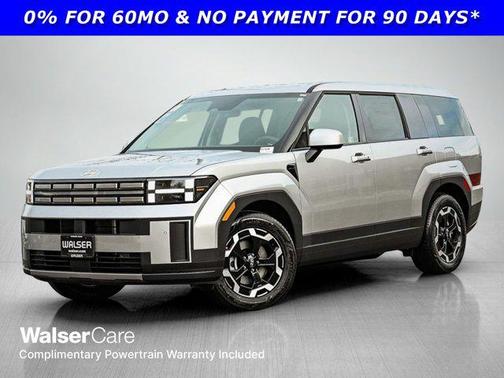 Shimmering Silver 2026 Hyundai SANTA FE SE