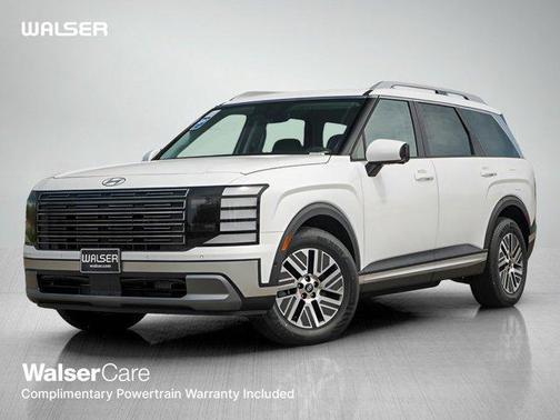 Creamy White Pearl 2026 Hyundai Palisade Hybrid SEL Premium 7P