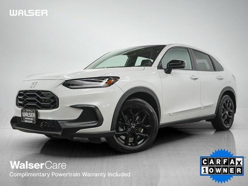 Platinum White Pearl 2024 Honda HR-V Sport