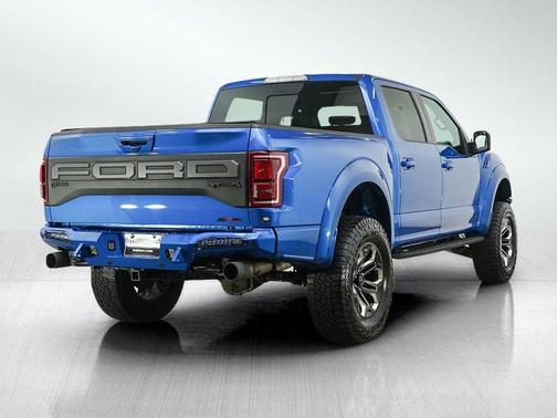 Velocity Blue Metallic 2020 Ford F-150 Raptor