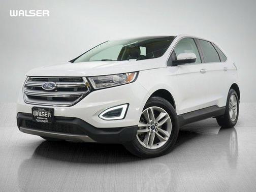 Oxford White 2017 Ford Edge SEL