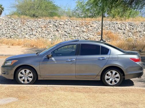 Gray 2008 Honda Accord EX-L