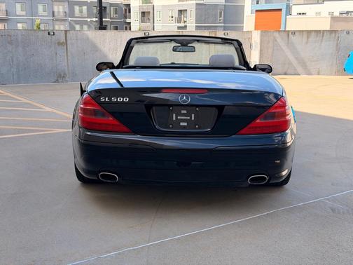 BLACK 2004 Mercedes-Benz SL-Class 500