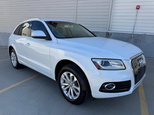 WHITE 2014 Audi Q5 2.0T Premium Plus