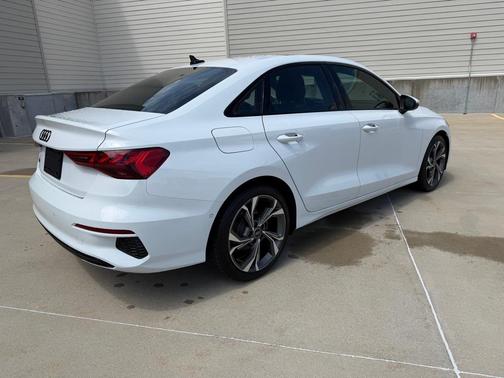 Glacier White Metallic 2023 Audi A3 Premium