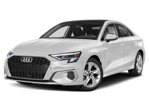 Glacier White Metallic 2023 Audi A3 Premium