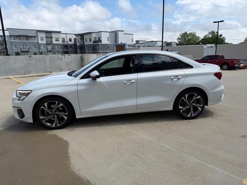 Glacier White Metallic 2023 Audi A3 Premium