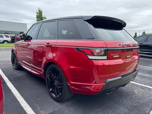 RED 2017 Land Rover Range Rover Sport 5.0L Supercharged Autobiography
