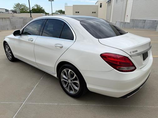 WHITE 2017 Mercedes-Benz C-Class C 300 4MATIC
