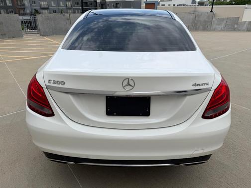 WHITE 2017 Mercedes-Benz C-Class C 300 4MATIC