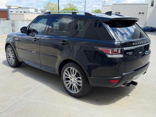 BLACK 2017 Land Rover Range Rover Sport 3.0L Supercharged HSE