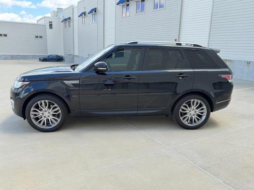 BLACK 2017 Land Rover Range Rover Sport 3.0L Supercharged HSE