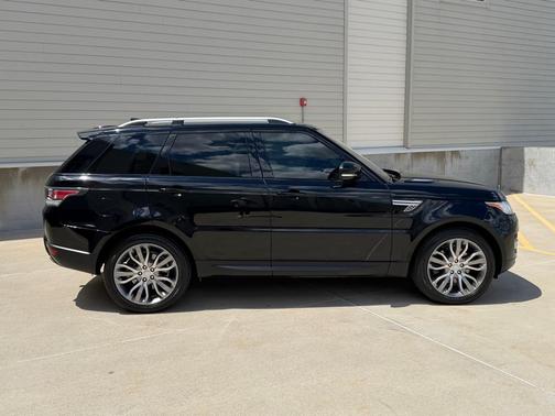 BLACK 2017 Land Rover Range Rover Sport 3.0L Supercharged HSE