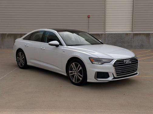 Glacier White Metallic 2019 Audi A6 55 Premium