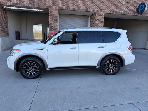 Pearl White 2017 Nissan Armada Platinum