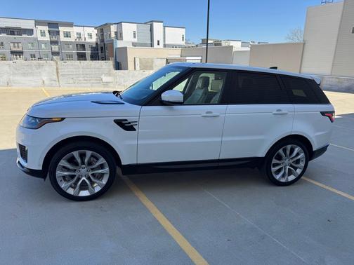 WHITE 2019 Land Rover Range Rover Sport HSE