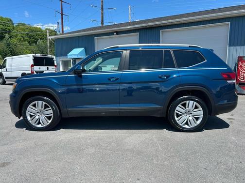 Tourmaline Blue Metallic 2019 Volkswagen Atlas 3.6L SE w/Technology