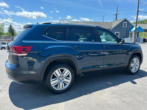 Tourmaline Blue Metallic 2019 Volkswagen Atlas 3.6L SE w/Technology