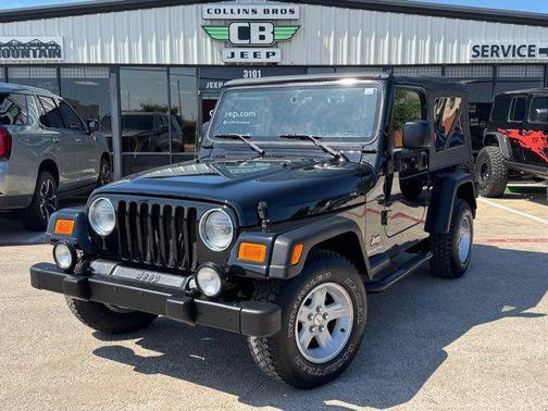 Black 2004 Jeep Wrangler Unlimited