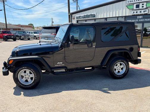 Black 2004 Jeep Wrangler Unlimited