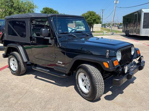 Black 2004 Jeep Wrangler Unlimited