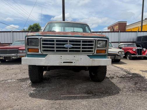 Blue 1983 Ford F-150 XL