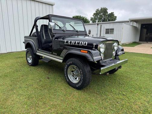 Black 1985 Jeep CJ-7 Laredo