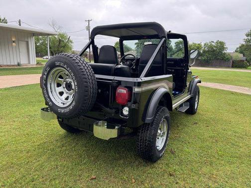 Black 1985 Jeep CJ-7 Laredo