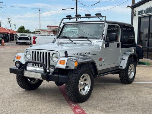 Silver 2003 Jeep Wrangler Rubicon