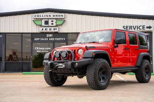 Red 2017 Jeep Wrangler Unlimited Rubicon