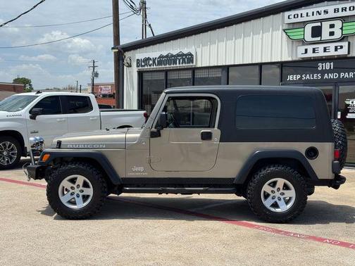 Tan 2005 Jeep Wrangler Unlimited Rubicon