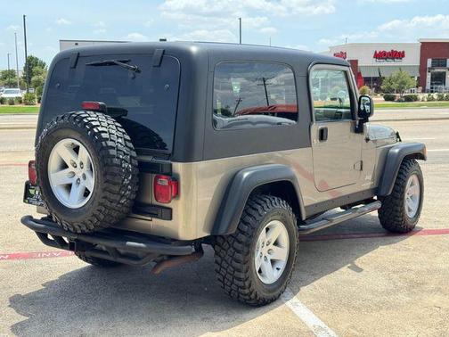 Tan 2005 Jeep Wrangler Unlimited Rubicon