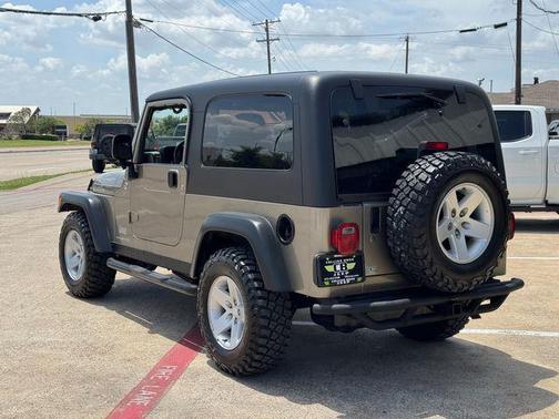 Tan 2005 Jeep Wrangler Unlimited Rubicon