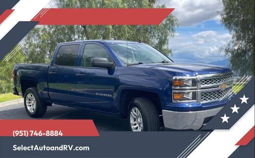 Blue Topaz Metallic 2014 Chevrolet Silverado 1500 1LT Truck