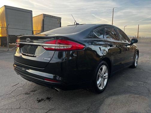 Shadow Black 2018 Ford Fusion Hybrid S