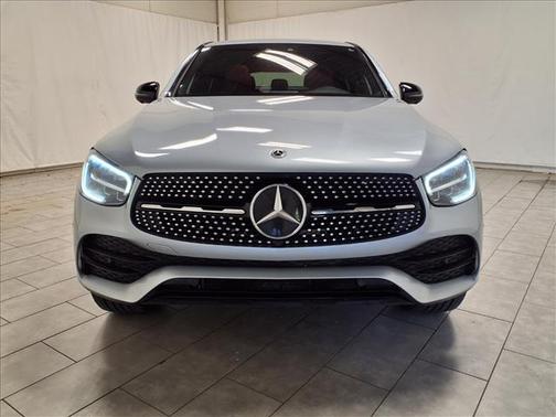 Cirrus Silver Metallic 2021 Mercedes-Benz GLC 300 4MATIC Coupe