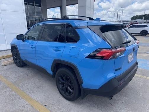 Blue Flame 2021 Toyota RAV4 LE