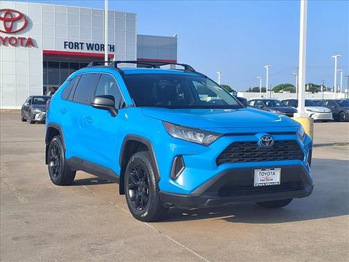 Blue Flame 2021 Toyota RAV4 LE