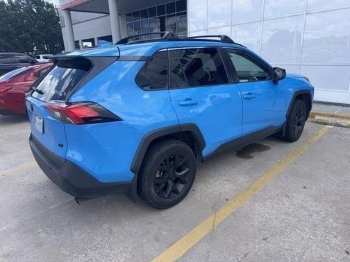 Blue Flame 2021 Toyota RAV4 LE